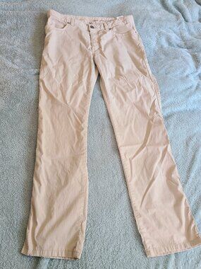 Ermenegildo Zegna tan pant 35 x 34 modern straight fit EUC